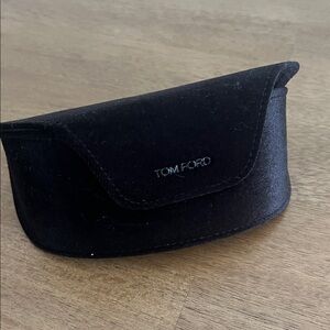 Tom Ford Velvet Black Eyewear Case